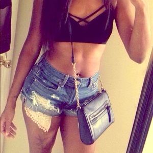 American Eagle High Waisted Shorts